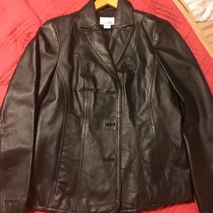 woman East 5 leather jacket
